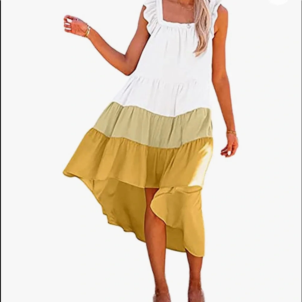 Summer Ruffle Dress NWT - Picture 1 of 5